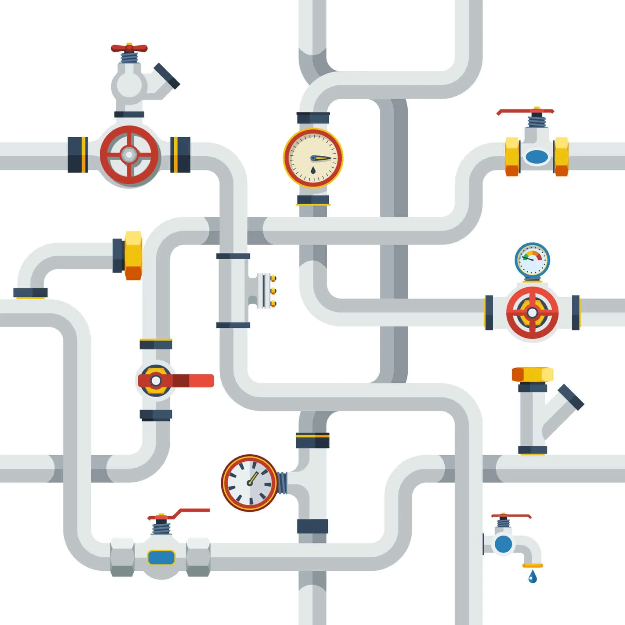 Pipes Concept Illustration